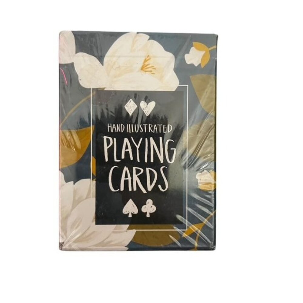 1 Canoe 2 Hand Illustrated Playing Cards New